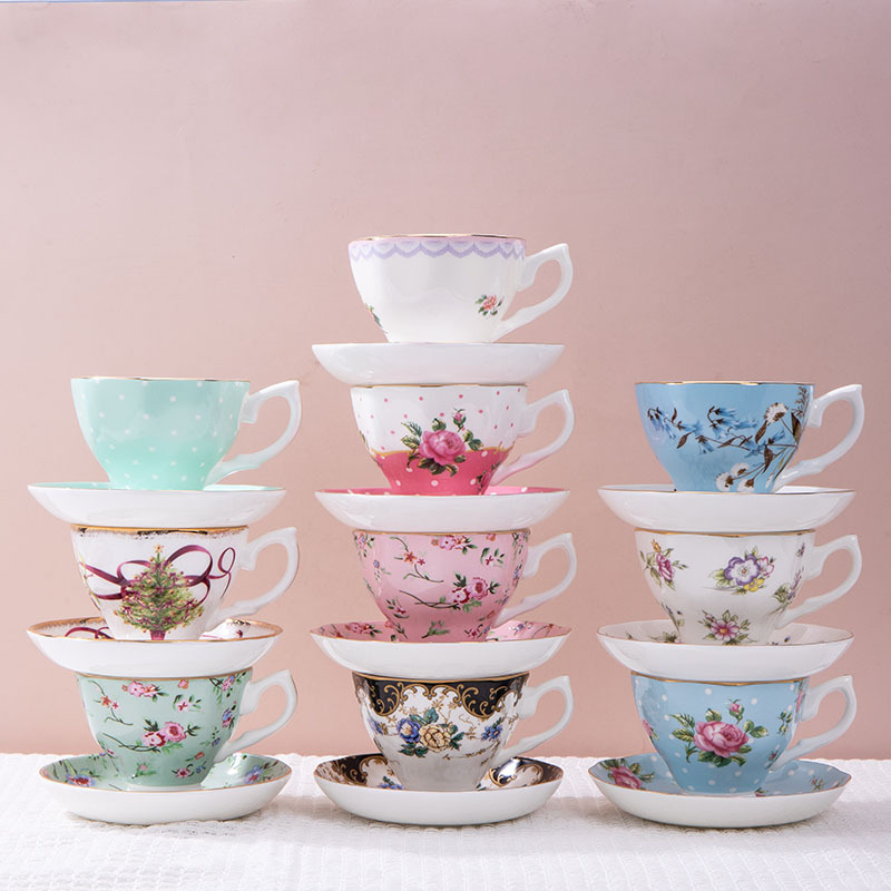 Old Fashioned Glass - 1pc French Ceramic Coffee Cup Set