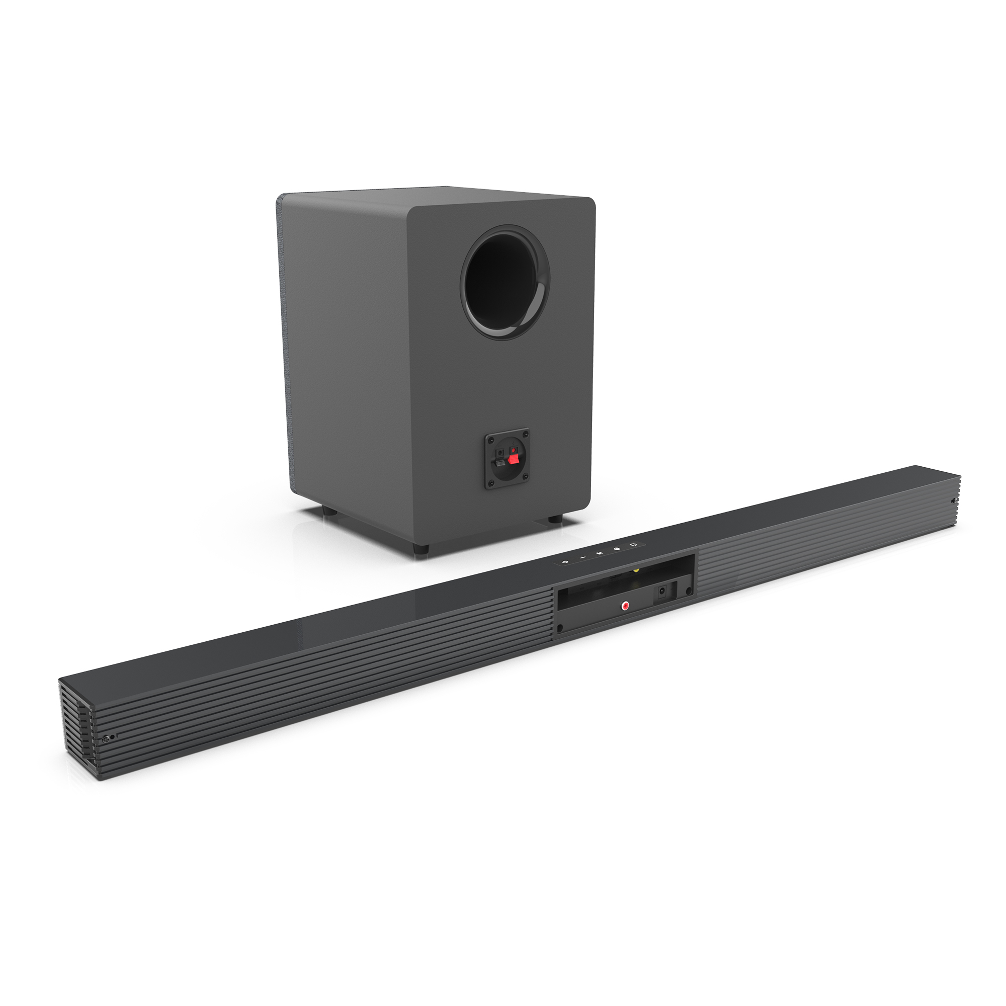 84W TV Sound Bar with Subwoofe - огляд і ціна Home Bar And Theater
