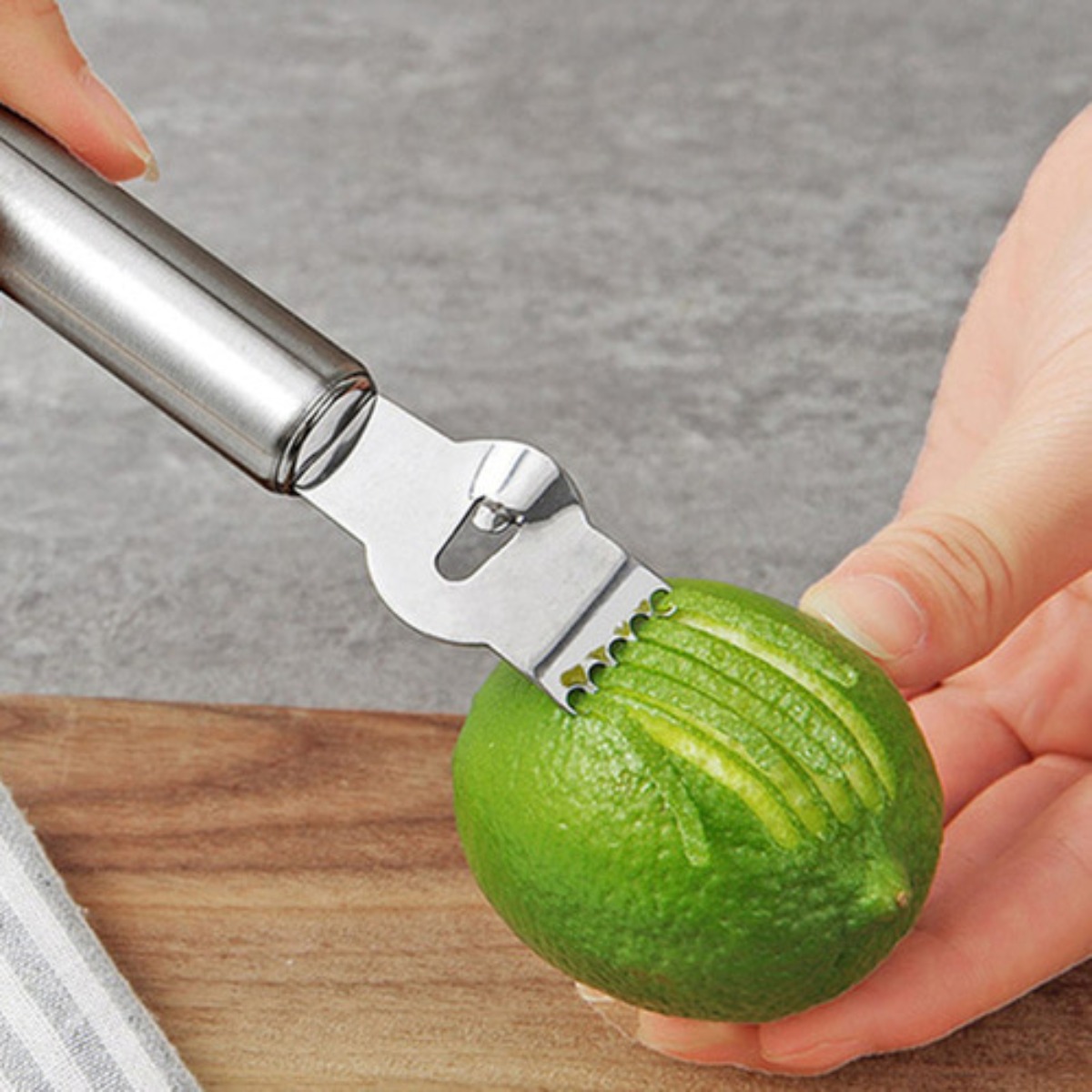 Silver Lemon Zester Tool/Corer - огляд і ціна Peeler Channel Knife