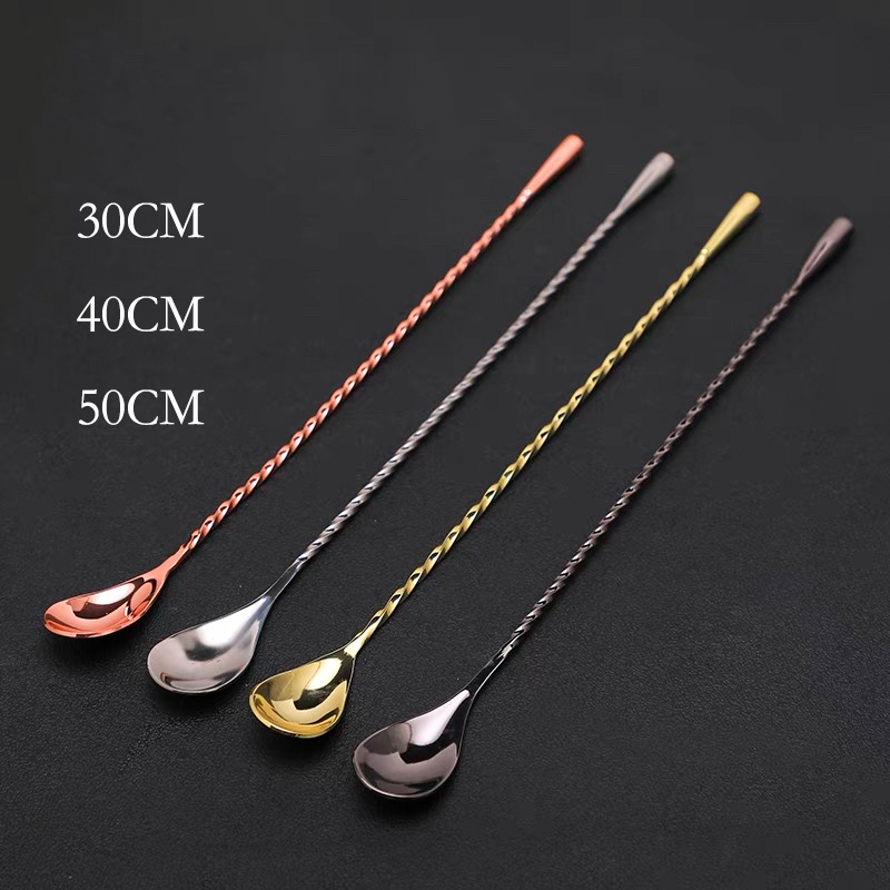 30cm/40cm/50cm Teardrop Cockta - огляд і ціна Bar Spoon Twisted