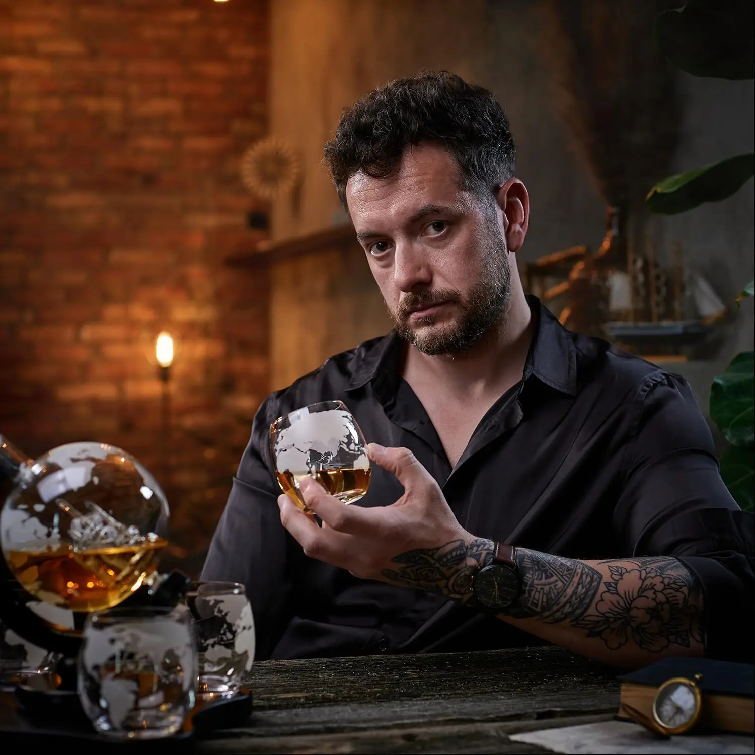 NANCIHUI Creative glass decant - огляд і ціна Decanter Globe Set