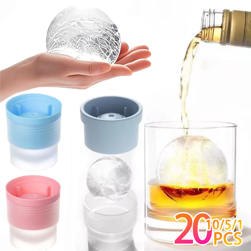 1-20PCS Large Ice Ball Maker M - огляд і ціна Ice Mold Sphere