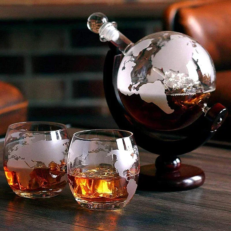 Creative Globe Decanter Set Le - огляд і ціна Decanter Globe Set