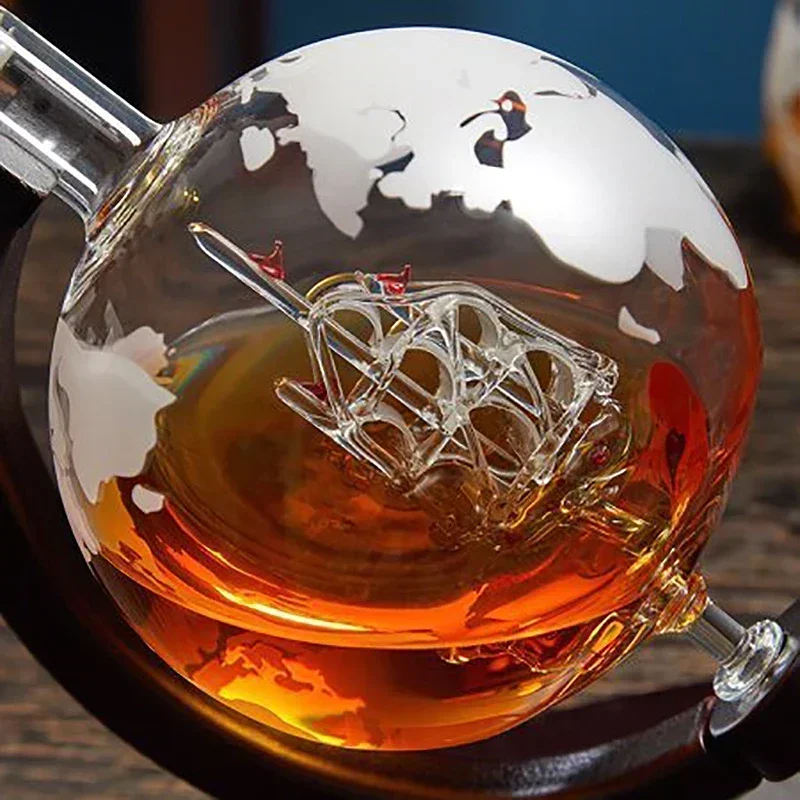 Creative Globe Decanter Set Le - огляд і ціна Decanter Globe Set