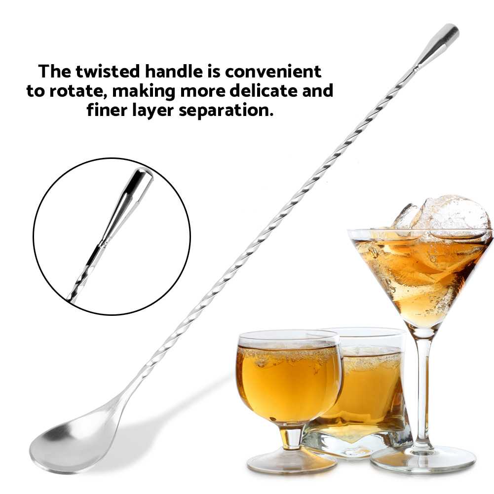 Stainless Steel Bar Wine Cockt - огляд і ціна Bar Spoon Twisted
