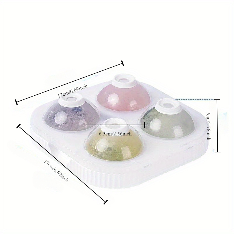 Silicone Ice Ball Maker Large  - огляд і ціна Ice Mold Sphere