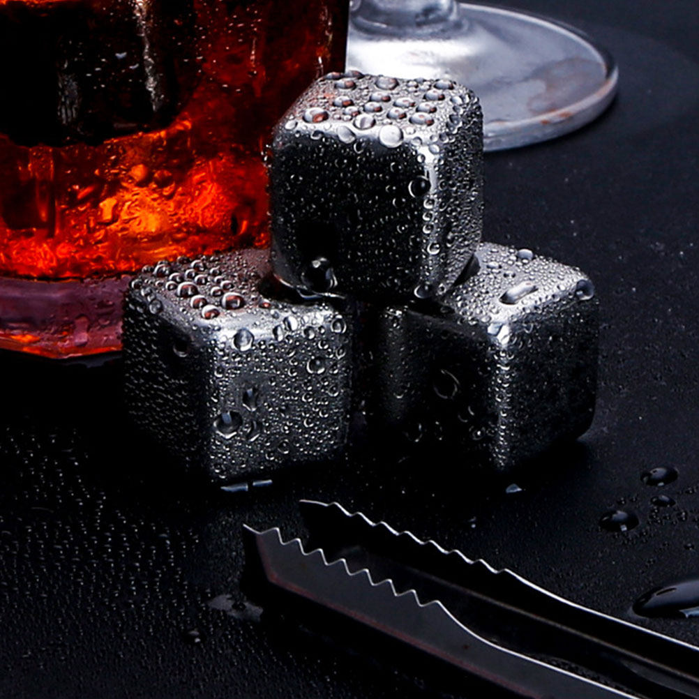 2Sets Stainless Steel Ice Cube - огляд і ціна Home Bar Set