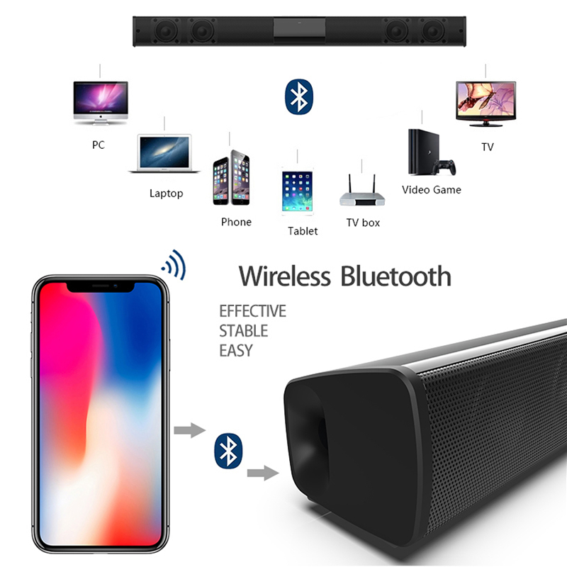 40W Wireless Bluetooth 5.0 Sou - огляд і ціна Home Bar And Theater