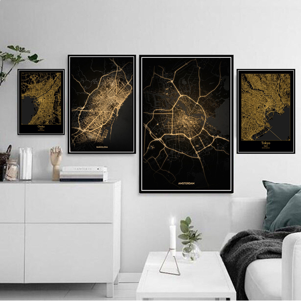 Poster Prints Amsterdam Tokyo  - огляд і ціна Home Barcelona