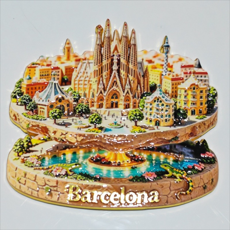 Spain Metal Fridge Magnets Bar - огляд і ціна Home Barcelona