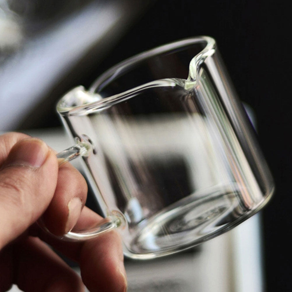 2Pcs Espresso Cups Set Clear B - огляд і ціна Home Bar Set