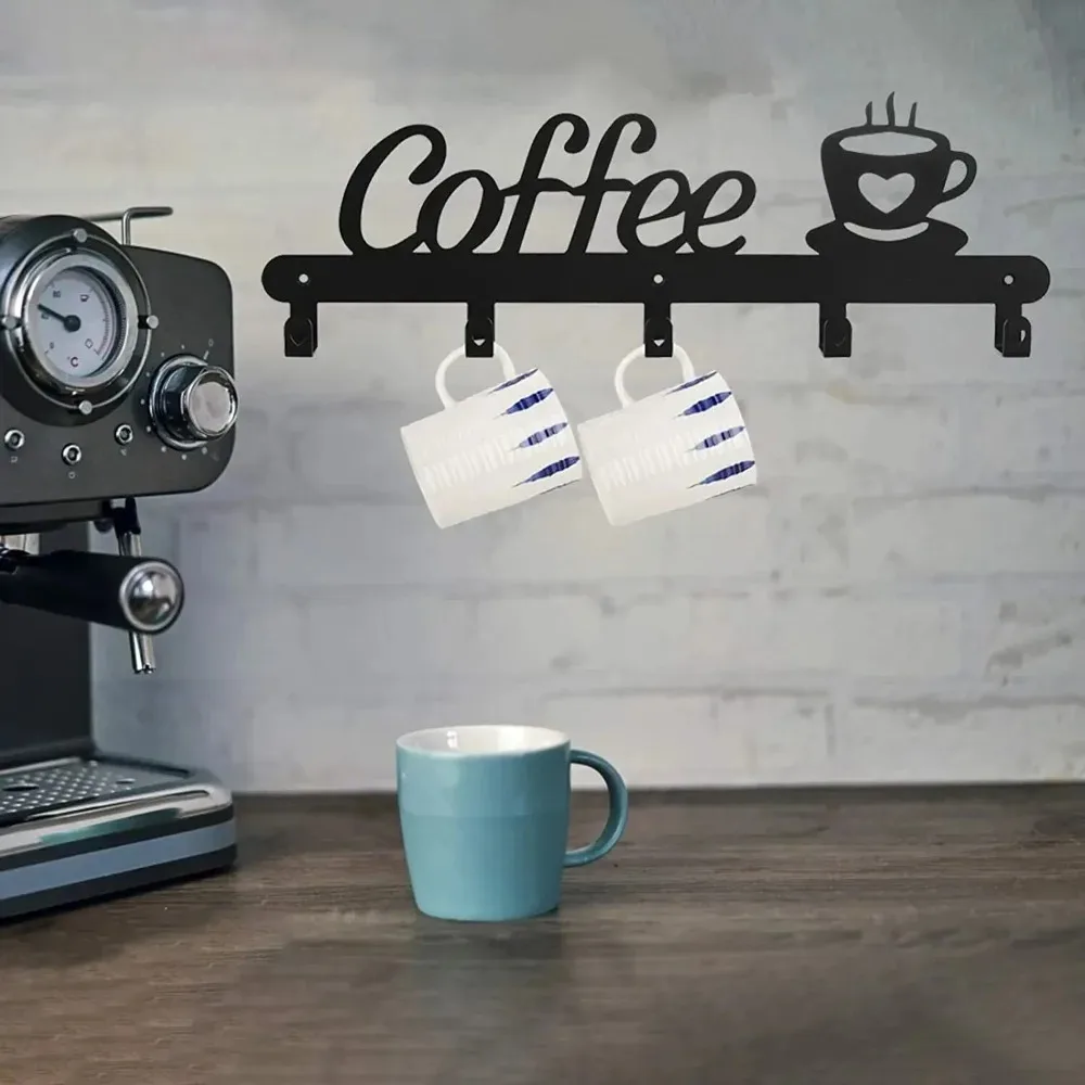 Coffee Metal Mug Holder Wall M - огляд і ціна Home Bar Word
