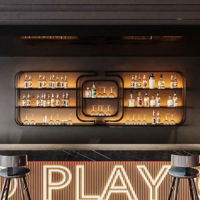 Simple Wrought Iron Wine Rack  - огляд і ціна Home Bar And Counter