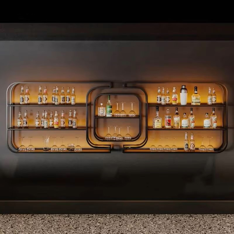 Simple Wrought Iron Wine Rack  - огляд і ціна Home Bar And Counter